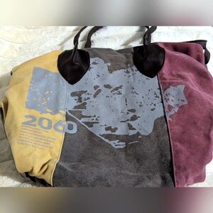 Colorful Canvas Tote Bag